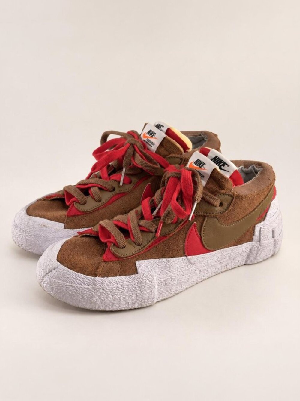 Nike x sacai Blazer Low “British Tan”